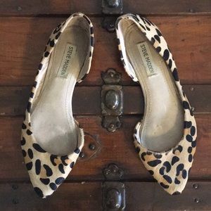 Leopard Steve Madden flats